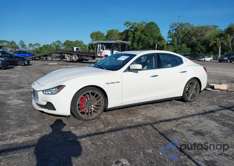 2014 Maserati Ghibli S Q4 z USA, uszkodzony, nr VIN ZAM57RTA8E1109832